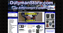 Desktop Screenshot of dutymanstore.com
